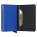 Secrid Slimwallet Matte Black & Blue