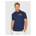 Polo Ralph Lauren Polokošeľa Ssl 710814437003 Tmavomodrá Slim Fit