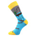Lonka Doble Sólo Unisex trendy ponožky BM000002822200101546 vzor 03 - rybár
