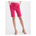 Orsay Dark Pink Women Shorts - Women