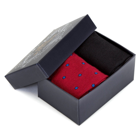 2 páry pánskych ponožiek v darčekovej krabičke Wittchen