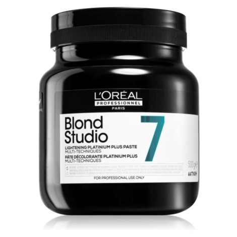 L’Oréal Professionnel Blond Studio Platinium Plus zosvetľujúcí krém pre prírodné alebo farbené v