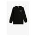 Koton Boy's Black Sweatshirt