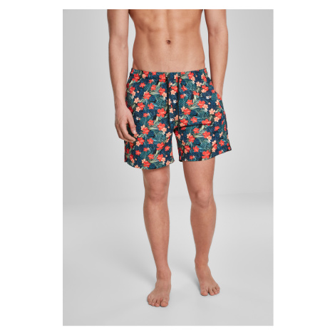 Blk/tropical swimsuit with pattern Urban Classics