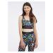 Black Womens Sports Floral Top Puma x Liberty - Women