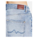 Pepe Jeans Džínsové šortky Violet Bermuda PL801006HQ8 Modrá Relaxed Fit