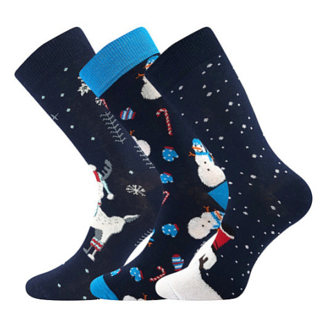 BOMA® ponožky Vianočný mix D 3 páry 118124