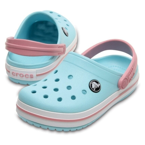 Crocs Crocband Clog Sandále Ice Blue/White