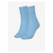 Súprava dvoch párov dámskych ponožiek v modrej farbe Tommy Hilfiger