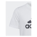 Adidas Tričko Essentials Big Logo Cotton T-Shirt IB1670 Biela Regular Fit