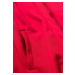 Dlhá červená dámska mikina na zips (AMG815)