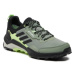 Pánska nízka turistická obuv ADIDAS Terrex AX4 GTX silver green core black crystal jade