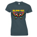 Blink 182 tričko Butterfly Modrá