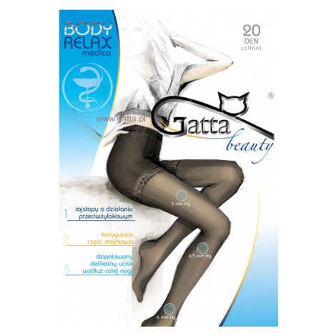 Dámske pančuchové nohavice Gatta Body Relax Medica 20 den