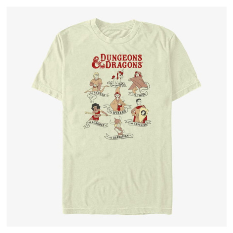 Queens Dungeons & Dragons - Textbook Players Unisex T-Shirt Natural