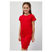 Červené dievčenské šaty SAM 73 Lawrence