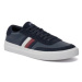 Tommy Hilfiger Sneakersy Th Cupset Rwb Lth FM0FM04975 Tmavomodrá