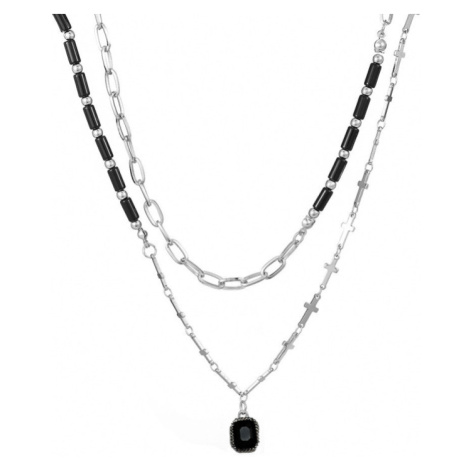 Unisex dvojradový náhrdelník Sinner's Path