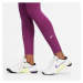Nike NK ONE DF HR TGHT Dámske legíny, fialová, veľkosť