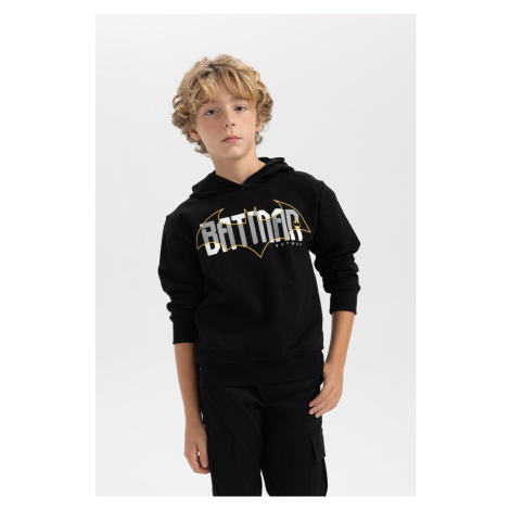 DEFACTO Boy's Batman Hooded Sweatshirt