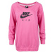 Nike NSW AIR CREW OS FLC W Dámska mikina, ružová, veľkosť