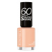 Rimmel London  60 Seconds Super Shine Nail Polish - 401 Nude Nostalgia  Laky na nechty Béžová