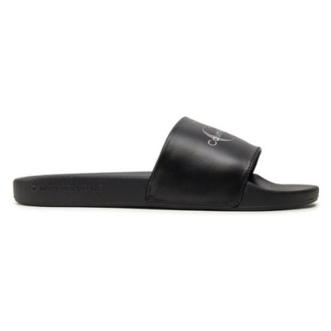 Calvin Klein Jeans Šľapky Slide Ny Pearl YW0YW01243 Čierna