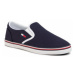 Tommy Jeans Tenisky Essential Slip On Sneaker EN0EN00782 Tmavomodrá