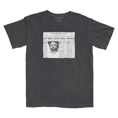 Kevin Gates tričko The Paper Šedá