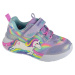 Svetlofialové dievčenské svietiace tenisky Skechers Unicorn Chaser 302298N-LVMT