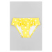 Plavecké nohavičky pre bábätká zippy žltá farba