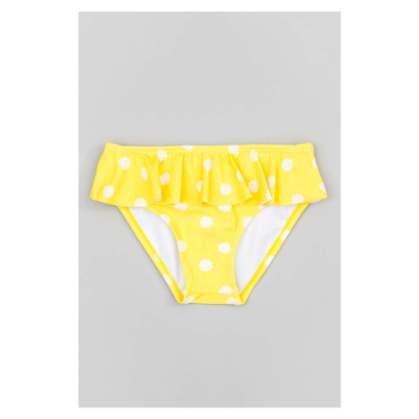 Plavecké nohavičky pre bábätká zippy žltá farba