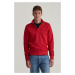 MIKINA GANT SACKER RIB HALF ZIP DRAGON RED