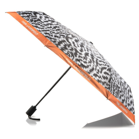 Dáždnik Karl Lagerfeld K/Zebra Umbrella Black/White