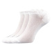 Lonka Esi Unisex ponožky - 3 páry BM000000575900102758 biela