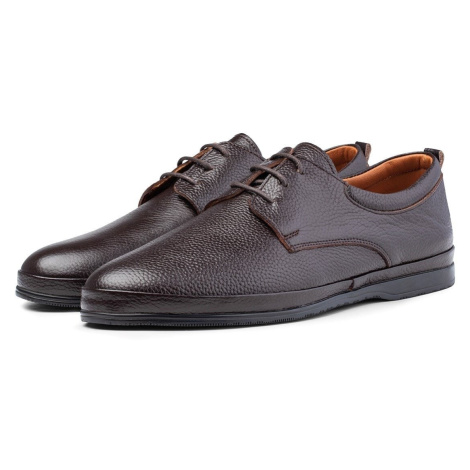 Ducavelli Otrom Genuine Leather Comfort Orthopedic Men's Casual Shoes, Father's Shoes, Orthopedi