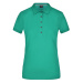 James&amp;Nicholson Dámska polokošeľa JN707 Irish Green