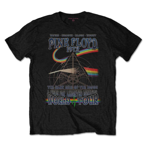 Pink Floyd tričko Assorted Lunatics Čierna