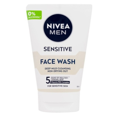 NIVEA MEN Čistiaci gél Sensitive 100 ml