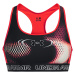 Podprsenka Under Armour Hg Armour Mid Padless Radio Red