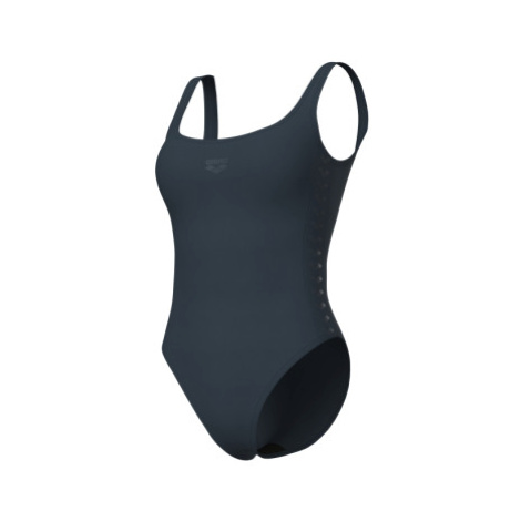 Dámske plavecké jednodielne plavky ARENA WOMENS TEAM STRIPE SWIMSUIT U BACK