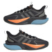 Pánska rekreačná obuv ADIDAS AlphaBounce + carbon grey four screaming orange