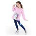 Denokids Rainbow Star Girl's T-shirt Tunic Tights Set