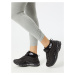 NIKE Športové nohavice 'Nike Yoga'  svetlosivá / sivá