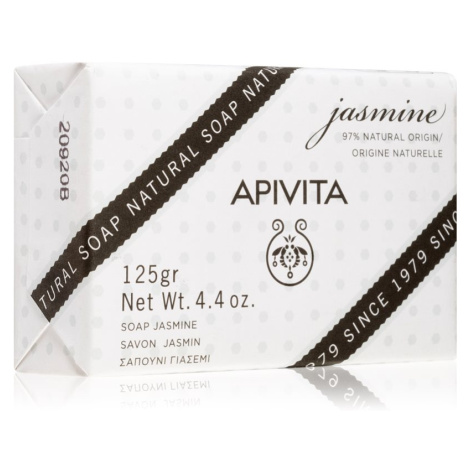 Apivita Natural Soap Jasmine čistiace tuhé mydlo