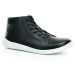 Skinners Moonwalker High Top Leather Black/White barefoot topánky EUR