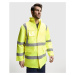 Roly Merak Nepremokavá reflexná parka HV9320 Fluor Yellow 221