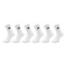 Adidas Ponožky Vysoké Unisex Cushioned Sportswear Crew Socks 6 Pairs HT3453 Biela