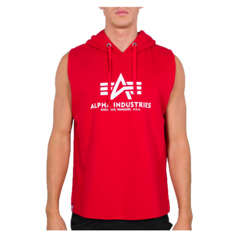 Alpha Industries - Basic Hooded Tank - Speed Red
