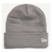 Zimná čapica New Era Essential Knit Cuff Beanie Logo Grey